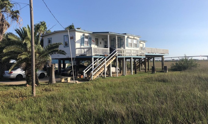 Surfside Beach House | Tranquil Surfside Beach Home with Ocean View Decks