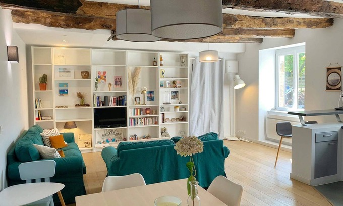 Saint-Judoce House | Cozy Family Retreat in StMalo with Ocean Views & Pet Friendly
