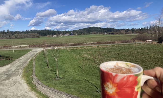 North Saanich House | Family-Friendly Country Retreat with Spa & Pet Amenities