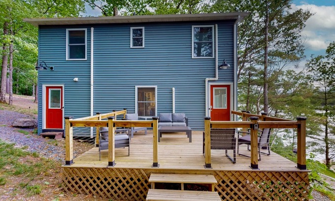 Castleton House | Serene Lakefront Retreat with Private Dock and Pool