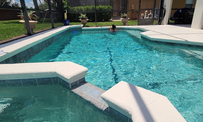 West Haven House | Family-Friendly Retreat Near Disney with Private Pool & Spa