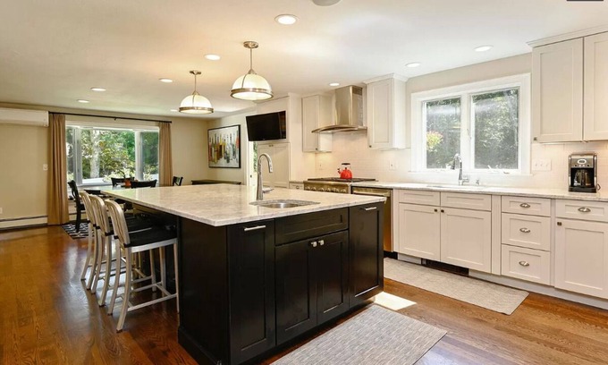 Waquoit Village House | Tranquil Beach Retreat with Pool and Oceanfront Views