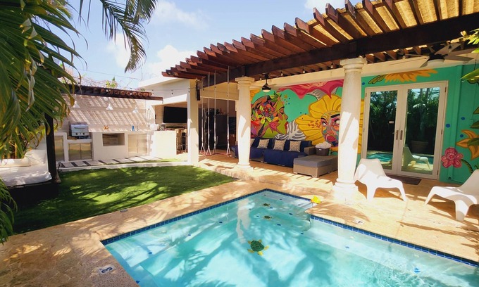 Puerto Nuevo House | Inviting Oasis with Private Pool and Relaxing Cabana