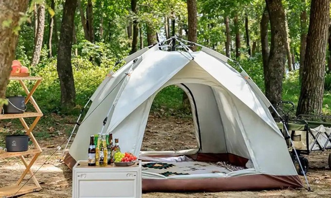 Dunnellon RV Rental | Inviting Tent Retreat Near Rainbow Springs for Families