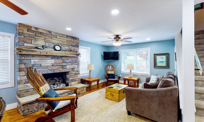 Empire House | Cozy Farmhouse Retreat with Firepit & Family-Friendly Amenities