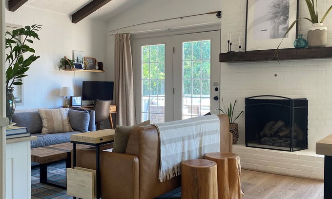 Locust Grove Cottage | Charming Lake Cottage Steps from the Beach & Pet Friendly