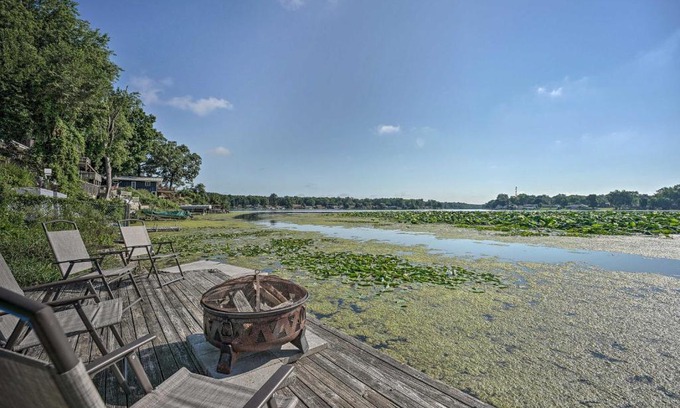 Osceola House | Modern Osceola Home with Fire Pit, Dock & Family-Friendly Perks