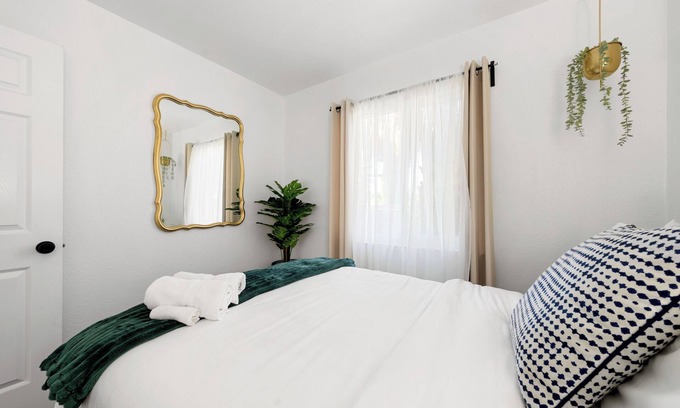 Sacramento House | Revamped Retreat Close to Hospital with Serene Yard