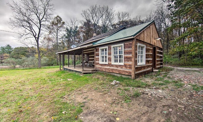 Allenwood Apartment | Charming 1901 Studio Cabin with Loft - Pet Friendly Escape!