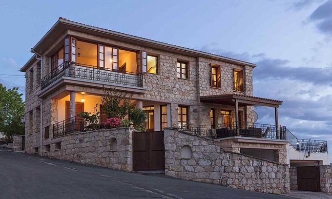 Peristerona Villa | Discover the Amazing RENE Stone Villa with Private Pool