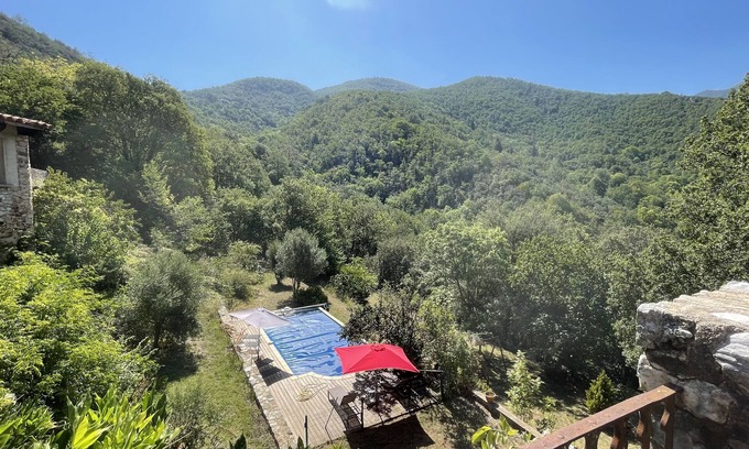 Ceret Other | Renovated Farmhouse Retreat with Private Pool in Nature