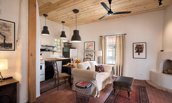 Downtown Santa Fe House | Historic Home Near Plaza with Ocean View and Spa Access