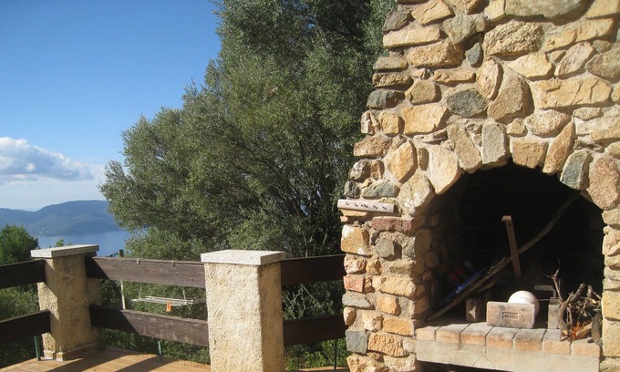 Olmeto House | Renovated house with view of the Gulf of Valinco, and 2 bedrooms for 5 people