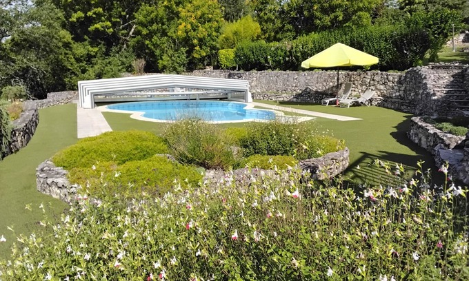 Roquecor House | Charming Renovated Stone Watch Tower with Private Pool