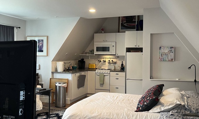 Birmingham Apartment | Modern Studio Retreat with Spa near Downtown Birmingham