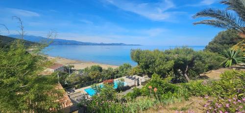 Farinole Apartment | Oceanfront Residence Arinella: Rated 9/10 with Pool Access