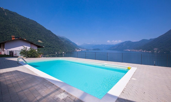 Argegno Apartment | Explore Residence degli Oleandri 1A: Pool & Family-Friendly