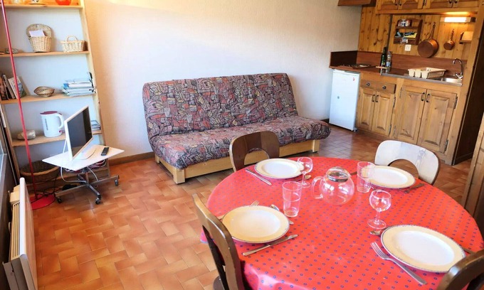 Le Bettex Apartment | Welcoming Residence La Gelinotte - Cozy Studio for 4 Guests