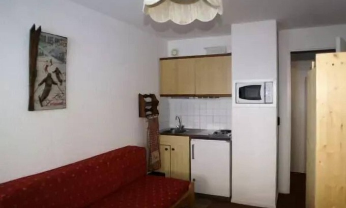 Le Pleynet Apartment | Comfortable Residence Gentianes Studio for 3 Guests