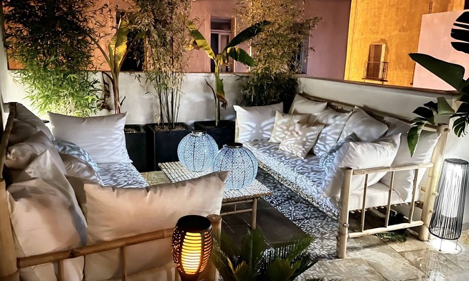 La Palme Apartment | Residence la palmeraie Swimming pool & SPA for 4 people NEW YORK