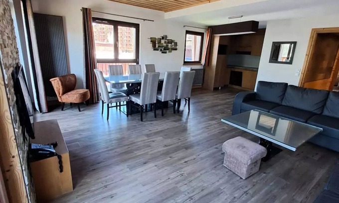 Arc-2000 Apartment | Experience Residence La Source des Arcs: Duplex with Sauna