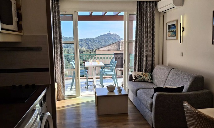 Agay Apartment | Inviting Residence le Village de Cap Esterel for Your Getaway