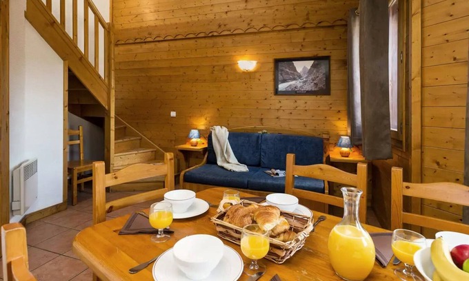 Plagne Soleil Apartment | Relax at Residence Les Chalets et Lodges des Alpages
