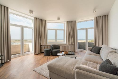 Zeebrugge Apartment | Explore Residence Palace Style App with Oceanfront Views