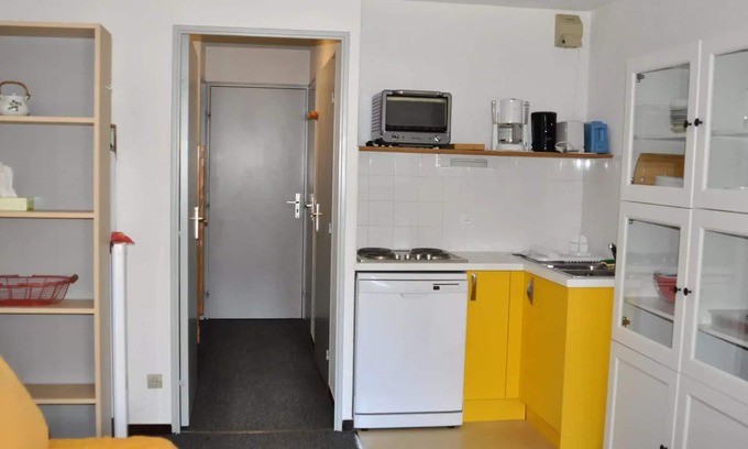 Le Pleynet Apartment | Cozy Residence Roches Noires - Studio for Up to 4 Guests