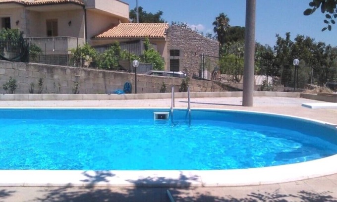 Modica House | Relaxing Residence with Pool and Ocean View in Modica