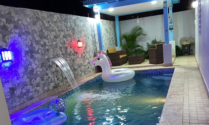 Residencial ROMANA House | Inviting Residencia Maria: Pool, Ocean View & Family Amenities