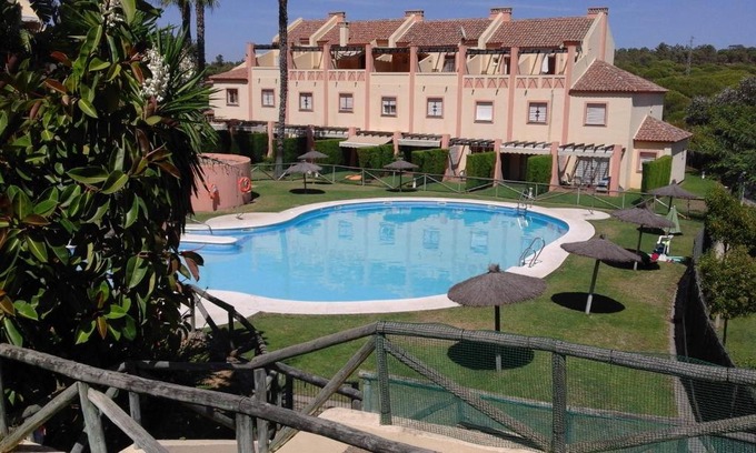 Islantilla House | Oceanfront Residencial Augusta: Pet-Friendly with Pool