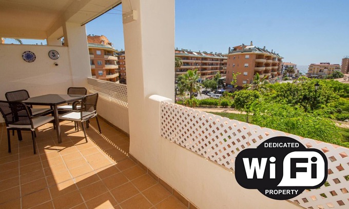 San Luis de Sabinillas Apartment | Discover Residencial Duquesa: Family-Friendly with Pool & Spa