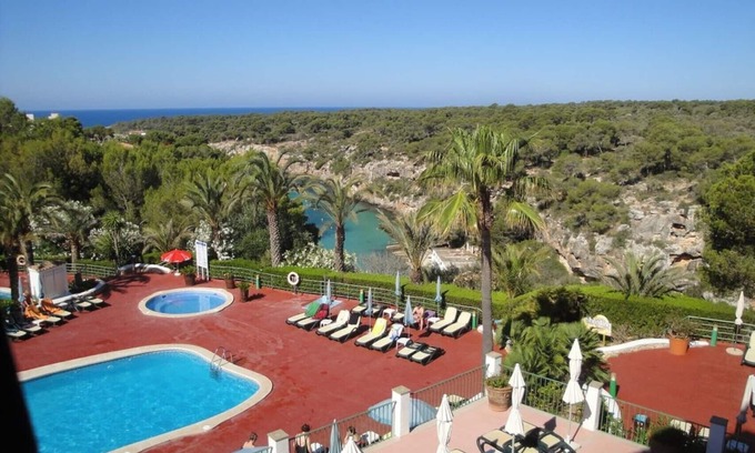 Cala Pi Apartment | Comfortable Residential Complex with Pool and Ocean Views