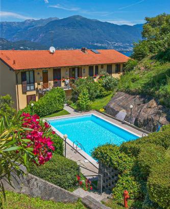 Maccagno con Pino e Veddasca Apartment | Pet-Friendly Retreat at Residenz La Fonte with Pool Access