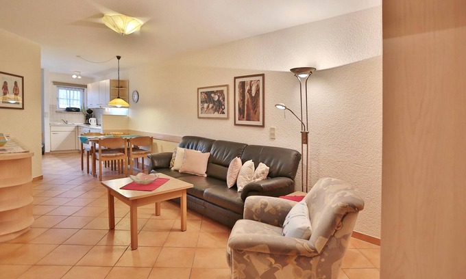 Scharbeutz Apartment | Oceanfront Residenz Ostseestrand Appartement 16 - Pet Friendly