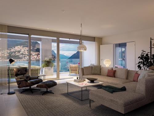 Paradiso Apartment | Experience Comfort at Residenza Du Lac with Ocean Views
