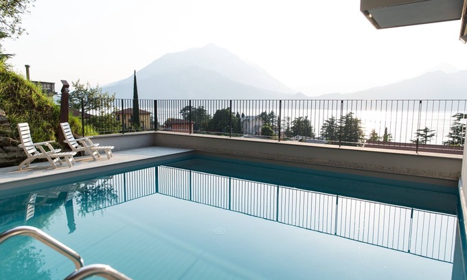 Perledo Apartment | Inviting Residenza Luigina: Oceanfront Stays & Pool Access