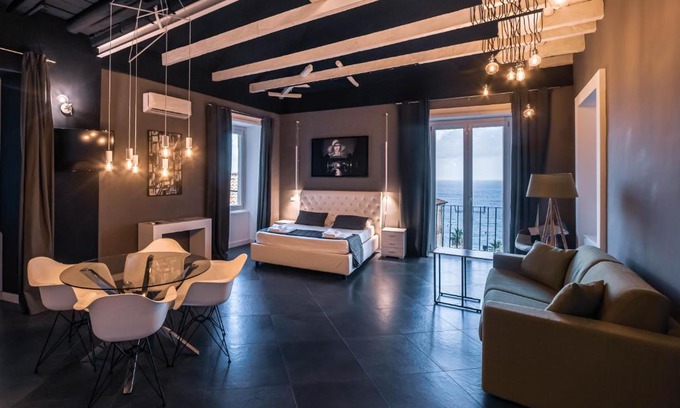 Pizzo Apartment | Prime Location: Residenza Nausicaa Steps from the Beach