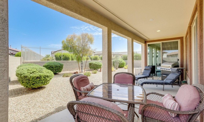 Goodyear House | Goodyear Getaway with Patio & Premier Resort Amenities