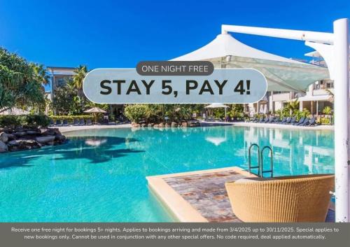 Kingscliff Apartment | Relaxing Resort and Spa with Pool & Family Amenities
