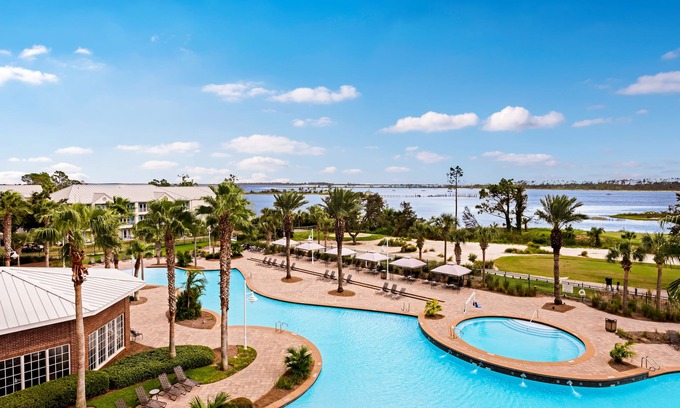 Upper Grand Lagoon Condo | Bay View Resort Condo with Hot Tub & Community Pool