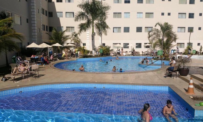 Caldas Novas Apartment | Affordable Resort Encontro das Águas with Ocean View & Pool