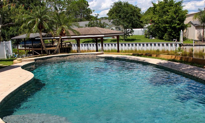 Orlando House | Unwind at Our Waterfront Retreat with Private Pool & Top Ratings