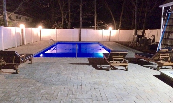 East Quogue House | Chalet Retreat with Heated Pool and Ocean Views - Rated 9.8