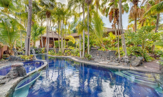 Keauhou House | Resort-Style Home on Keauhou Bay Great for Groups