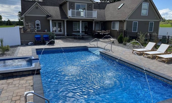 Wallkill House | Outstanding Resort-Style House with Pool & Family Amenities