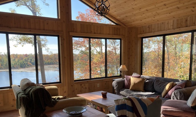 Turtle Lake House | Rest-Relax-Restore-Listen for Loons 90min/ Twin Cities at Turtle Lake Retreat.