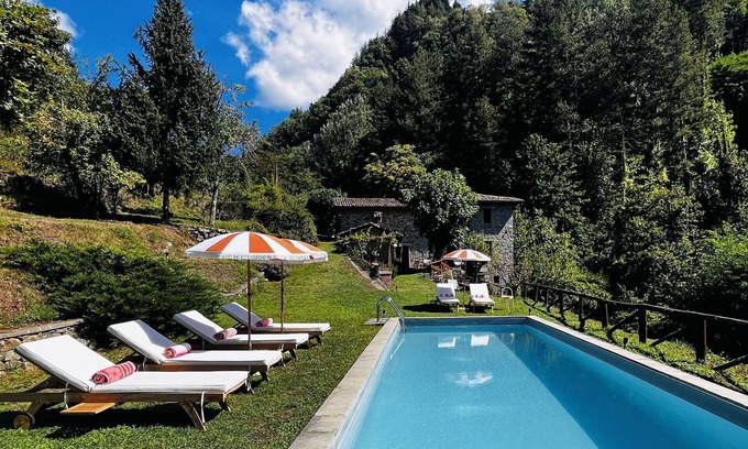 San Romano in Garfagnana Other | Private Pool Retreat at Restore Mill for 7 Guests
