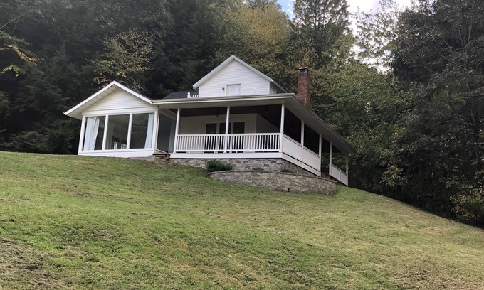 Rockbridge Other | Historic 1800s Farmhouse with Ocean Views in Hocking Hills